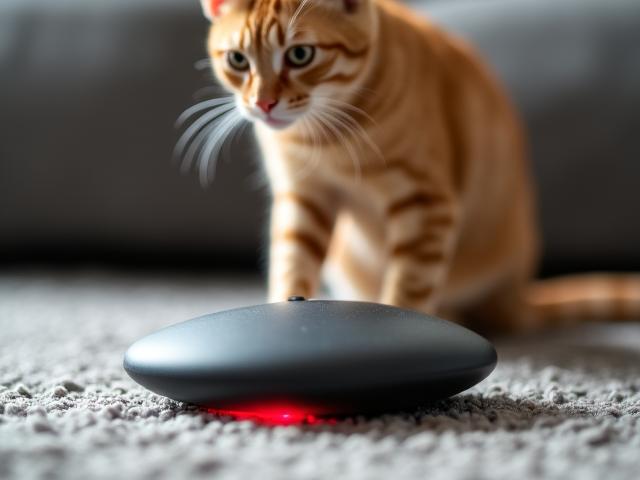 Automated laser toy for cats