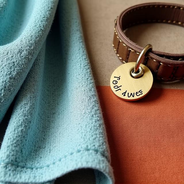 Customization preview of organic pet collars and engraved tags